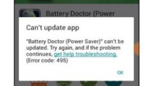 How to fix Galaxy S9 Play Store error 495