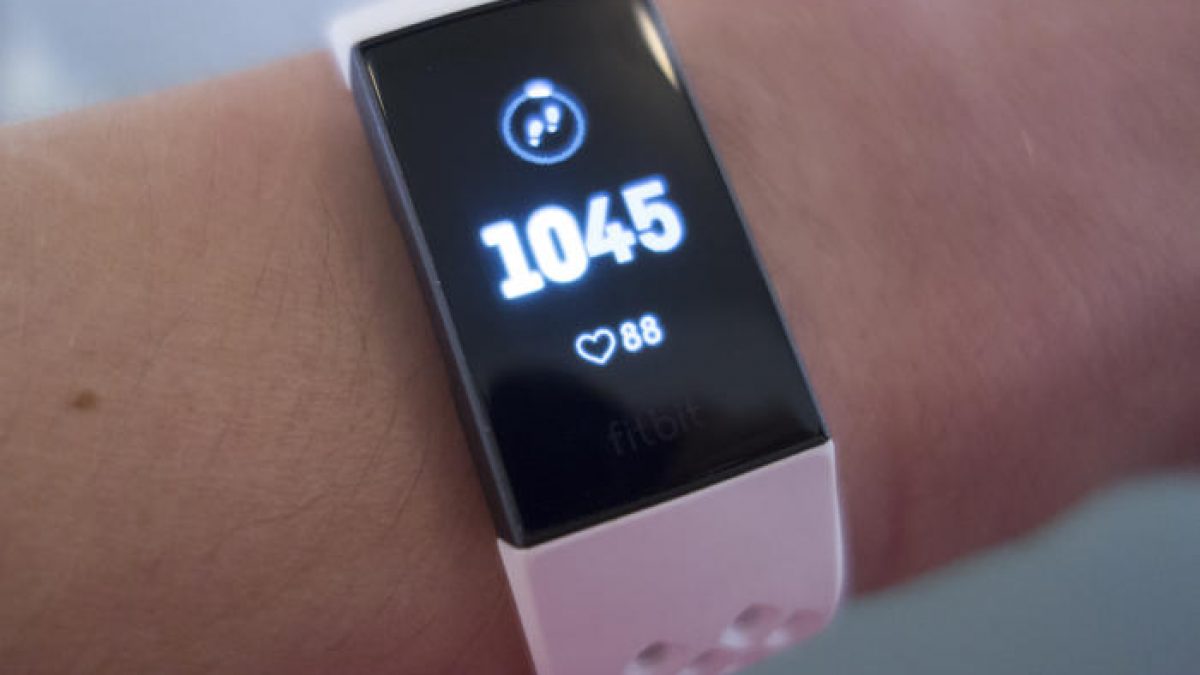 Fitbit Charge 3 Quick View and tap 