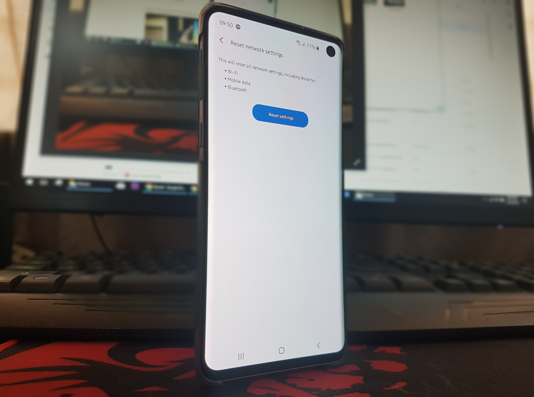 How to reset network settings on Galaxy S10 easy way to fix network