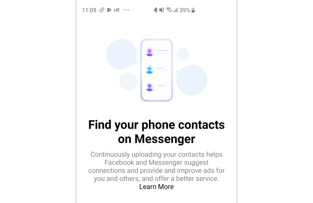 Samsung Galaxy S10e keeps showing “Messenger has stopped” error