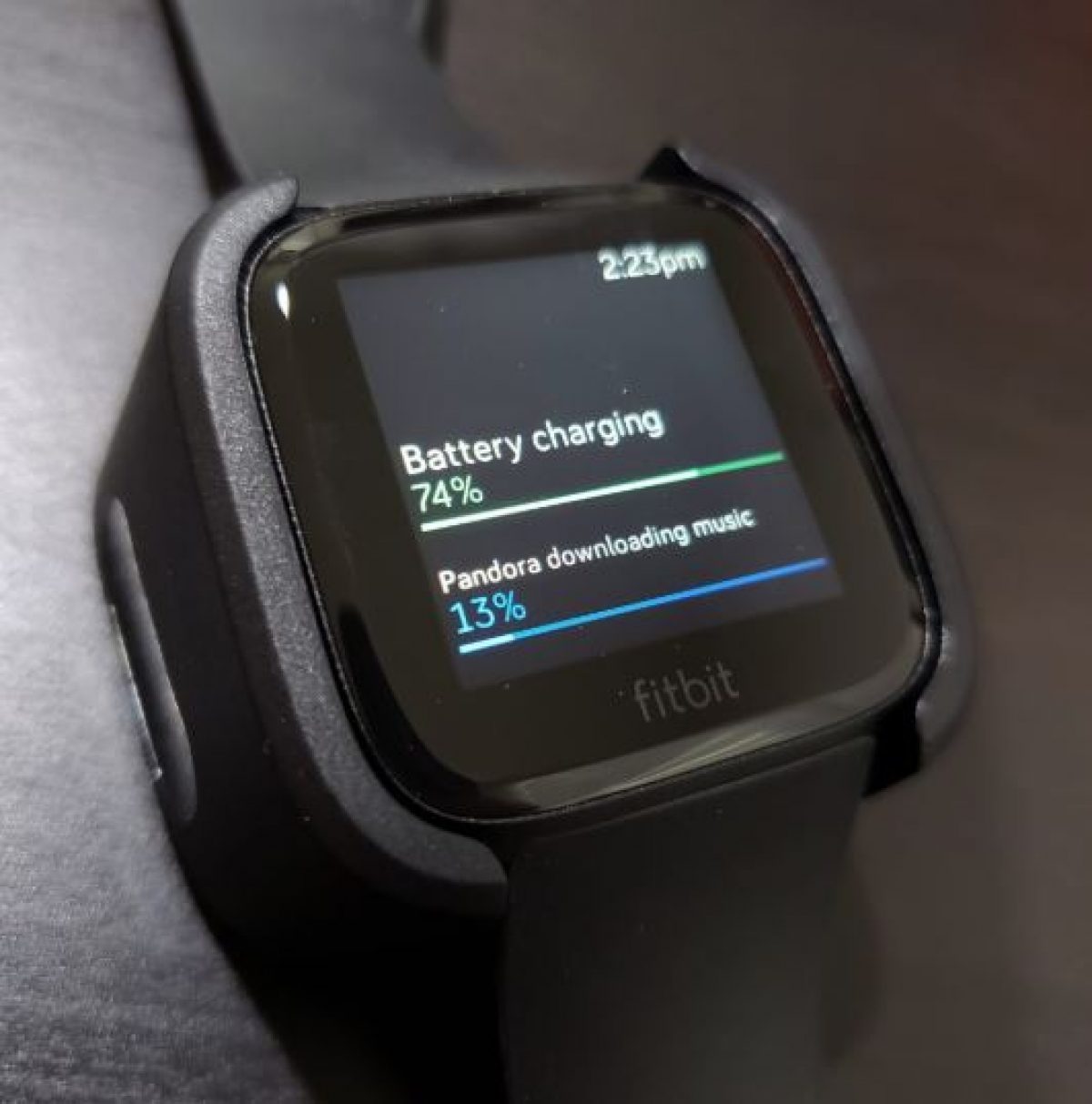 fitbit versa 2 charge time
