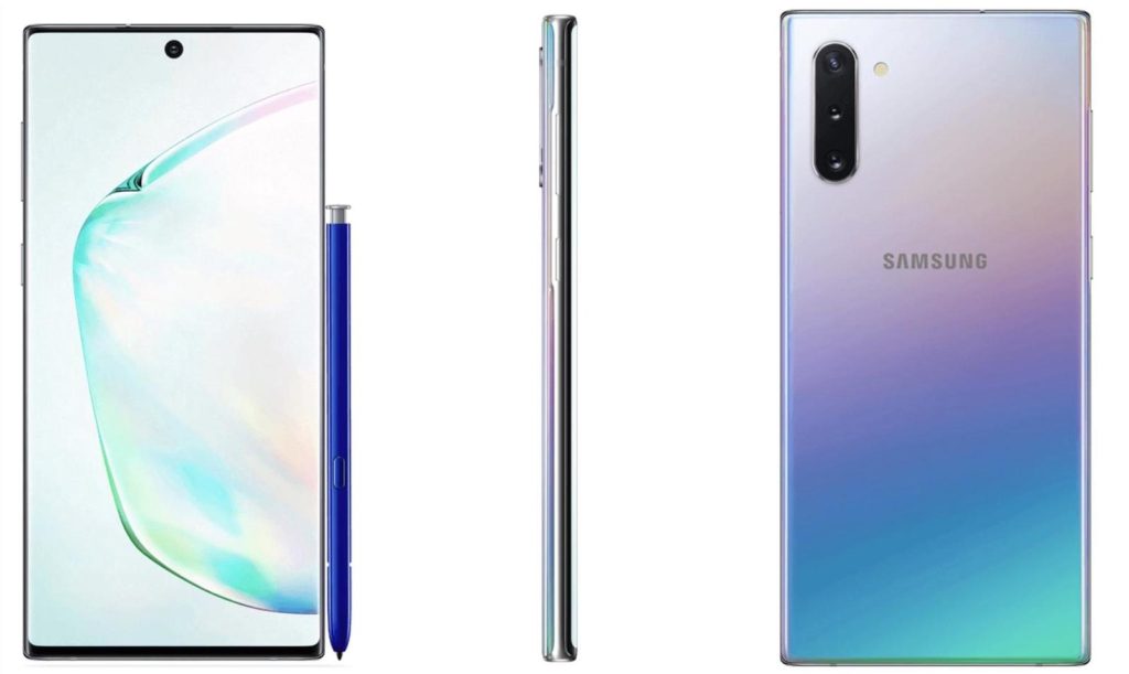 Galaxy Note 10 Blue