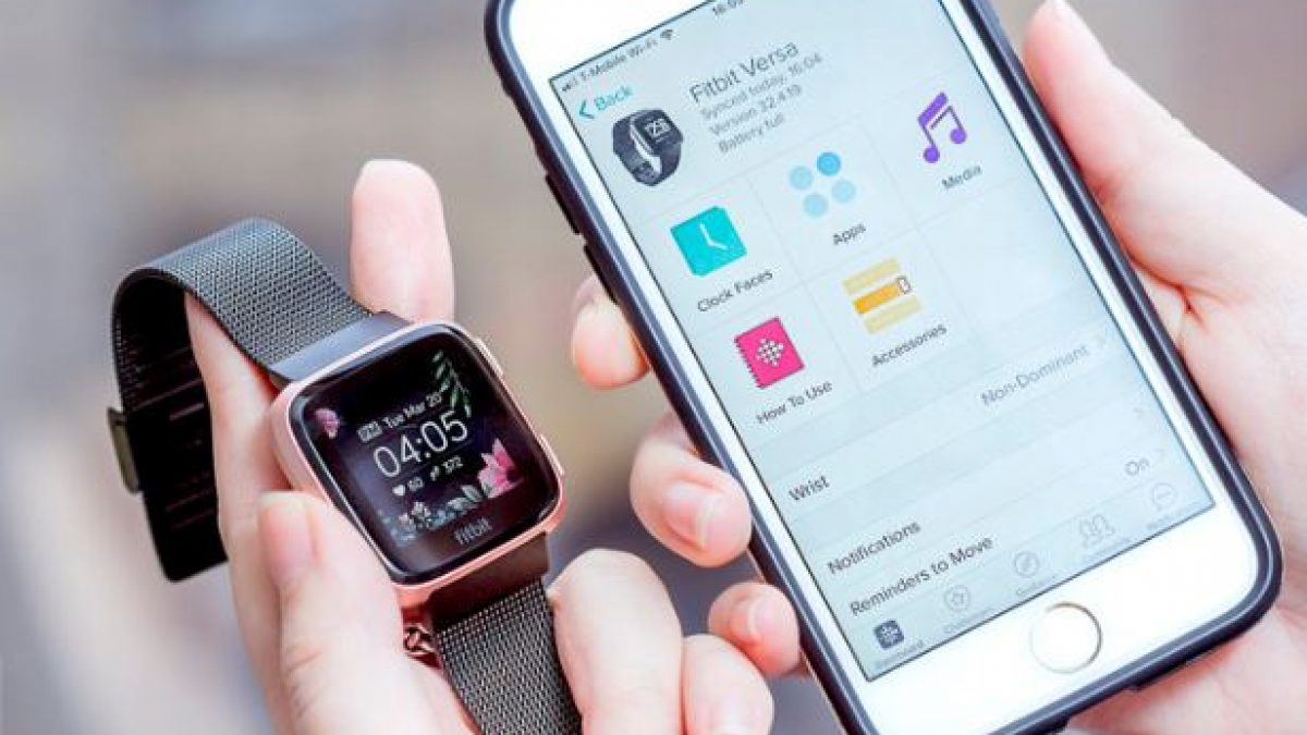 link fitbit to iphone