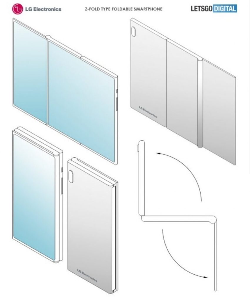 LG Foldable Phone Patent