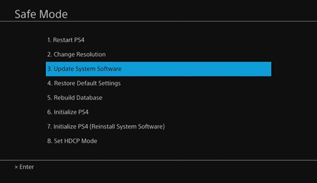 PS4 manual update