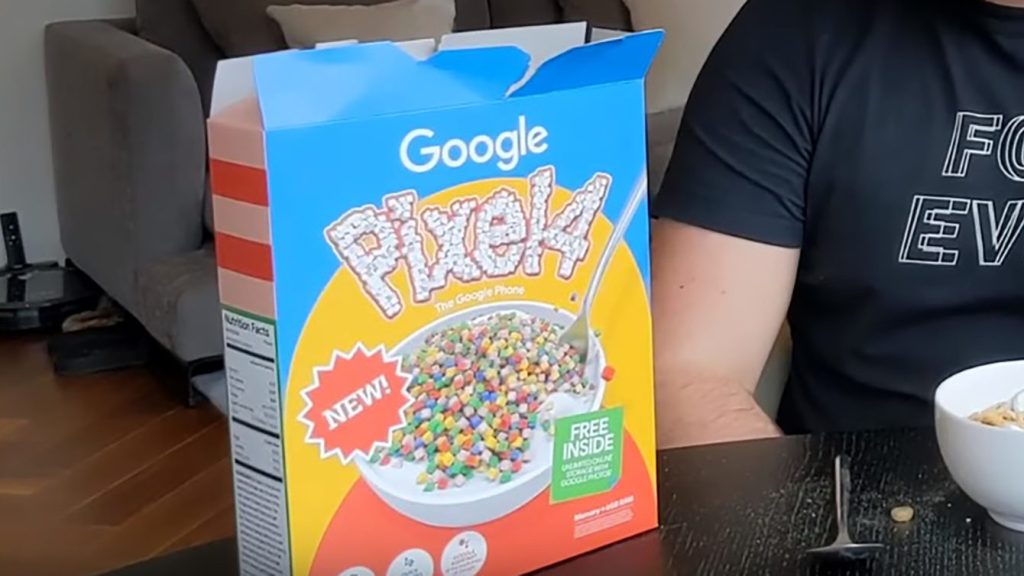 Pixel 4 Cereal