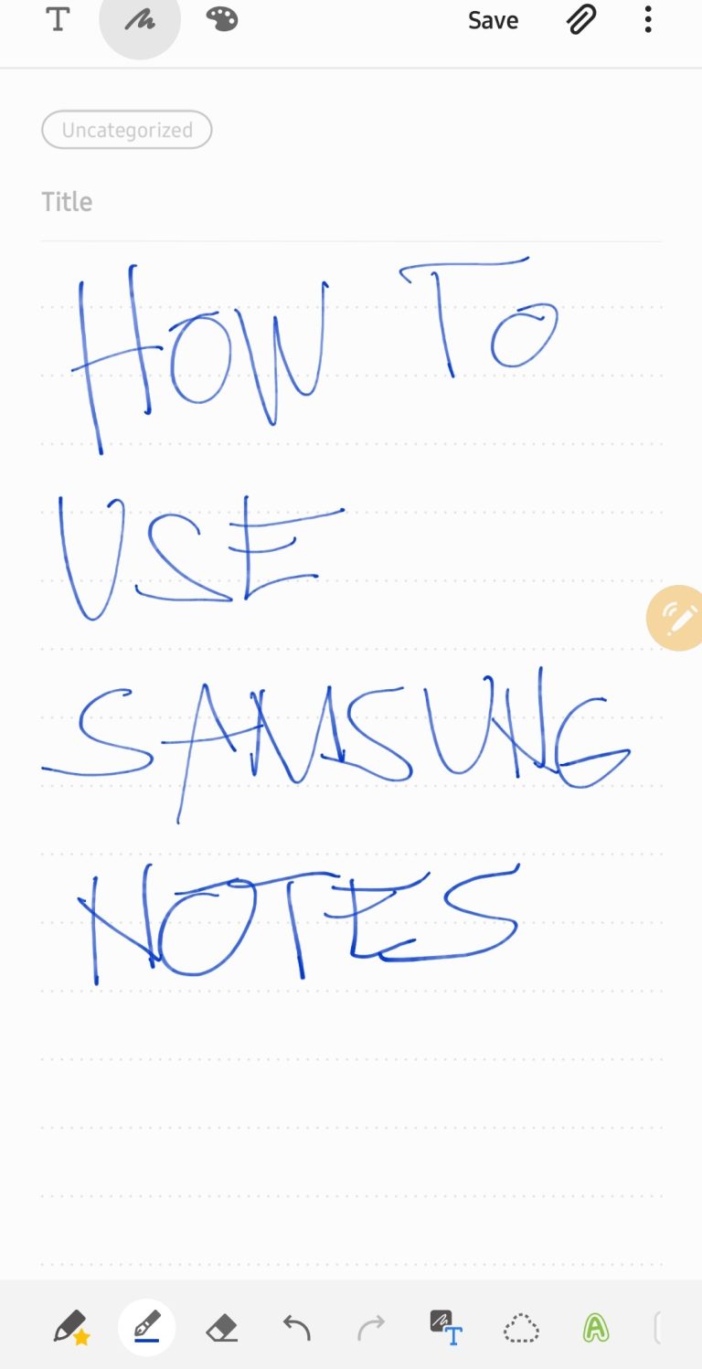 How to use Galaxy Note10+ Samsung Notes | transcribe or convert handwritten notes