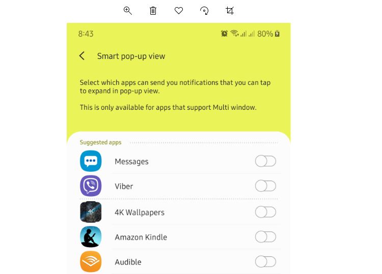 How to use Smart Pop-Up View on Galaxy Note10+