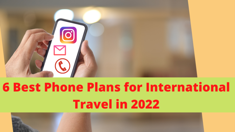 best phone plans for international travel