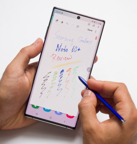 How to set up Galaxy Note10+ S Pen alarm
