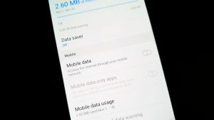 What to do if Galaxy A50 mobile data switch is greyed out