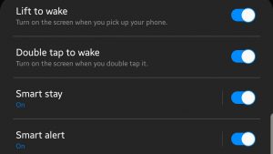 Galaxy Note10+Lift To Wake: すぐに画面をオンにします