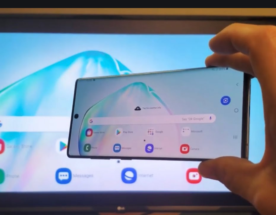 How to use Samsung Note10 Plus Screen Mirroring