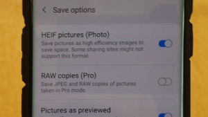 How to reduce file size of photos and videos on Galaxy S10