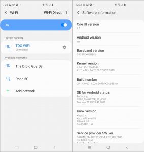 galaxy s10 wifi not working after android 10 update