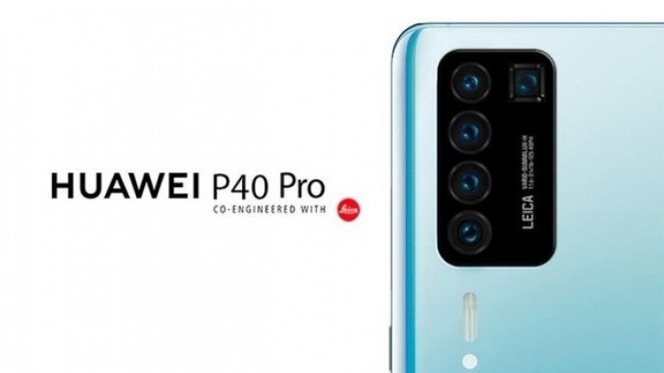 Huawei P40 Pro Revealed to Have a Notch-Less Display and Five Rear Cameras