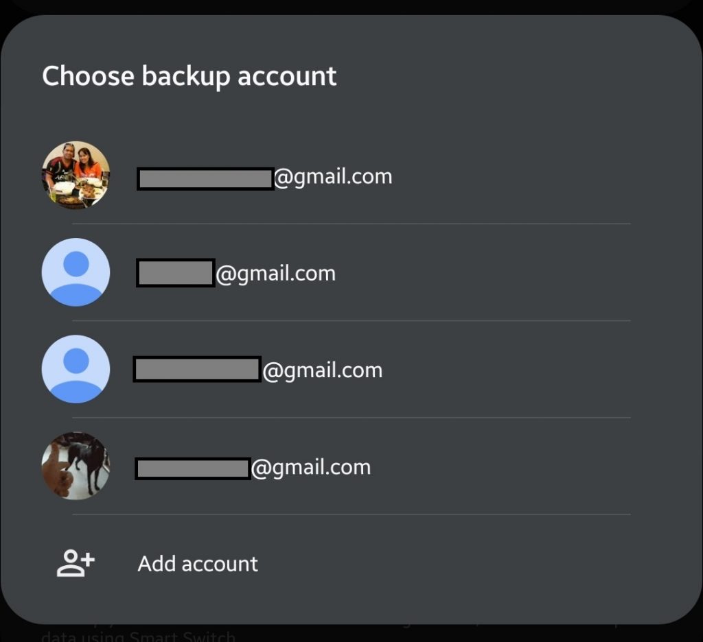 Google account