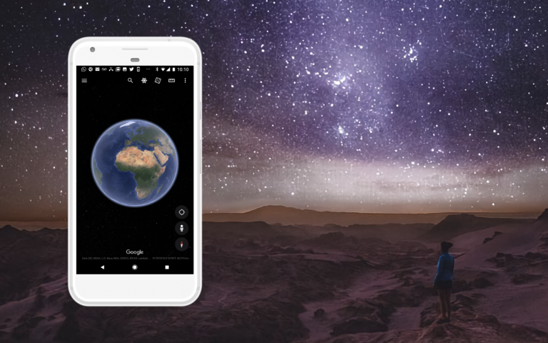 Google Earth Update Now Lets You See Stars From the Milky Way Galaxy