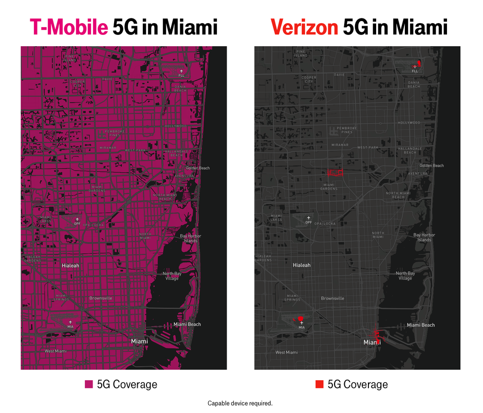T-Mobile 5G Miami