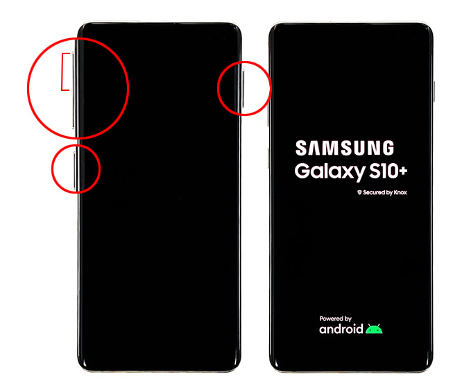 hard reset galaxy s10 volume up bixy power