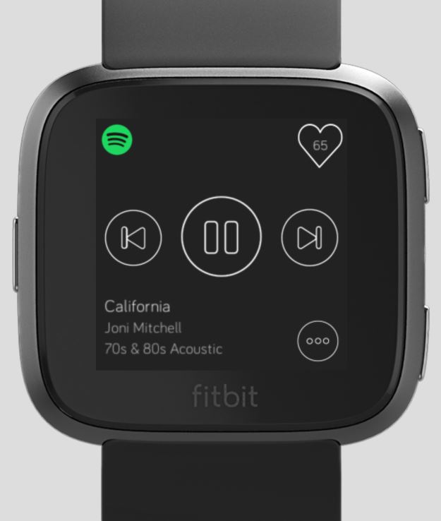 Spotify in Fitbit