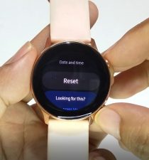 Galaxy Watch freezing issue with reset.