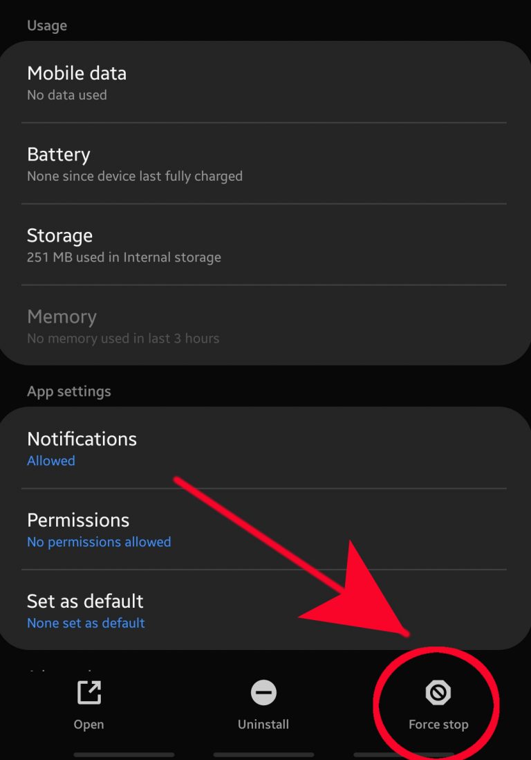 How To Force Quit An App On Samsung (Android 10)