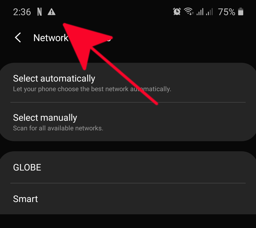 How to fix signal problems on Samsung