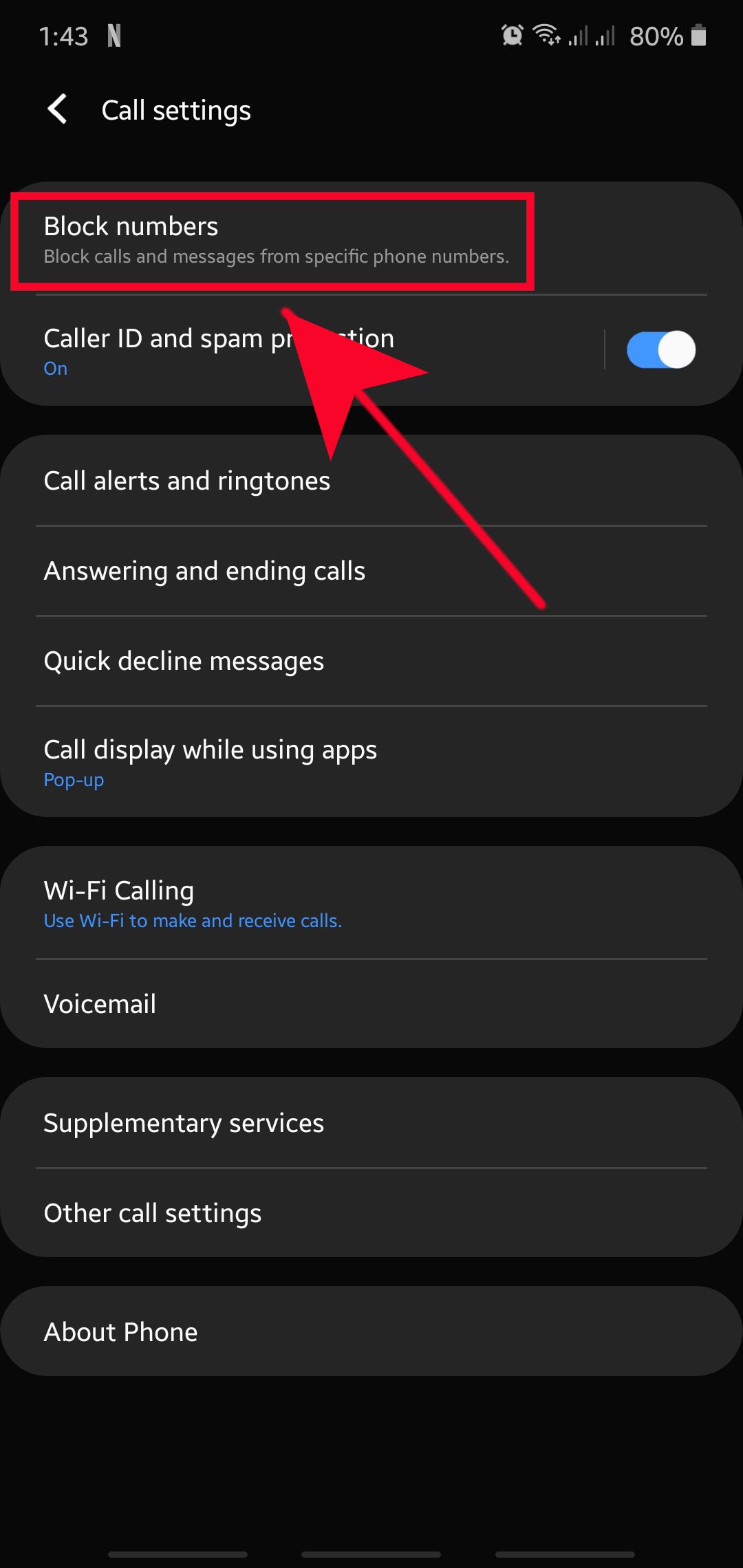 Screenshot 20200306 134326 Call settings 1