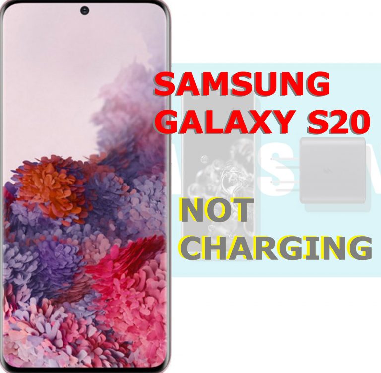 Galaxy S20 is not charging via wired charger [Easy Fix]