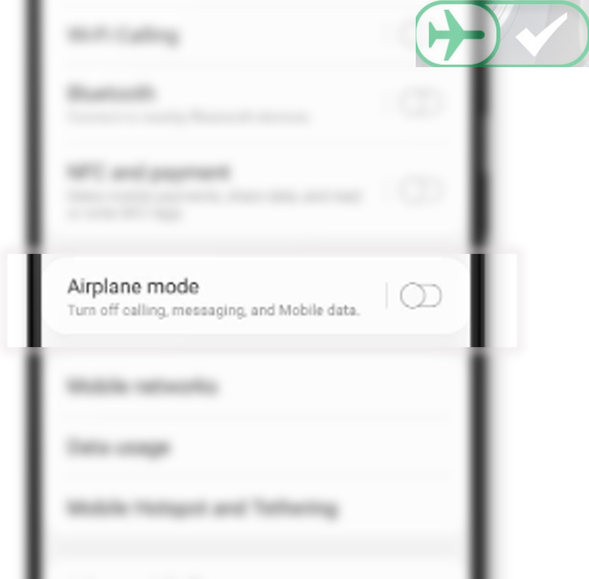fix galaxy s20 overheating problem - enable airplane mode