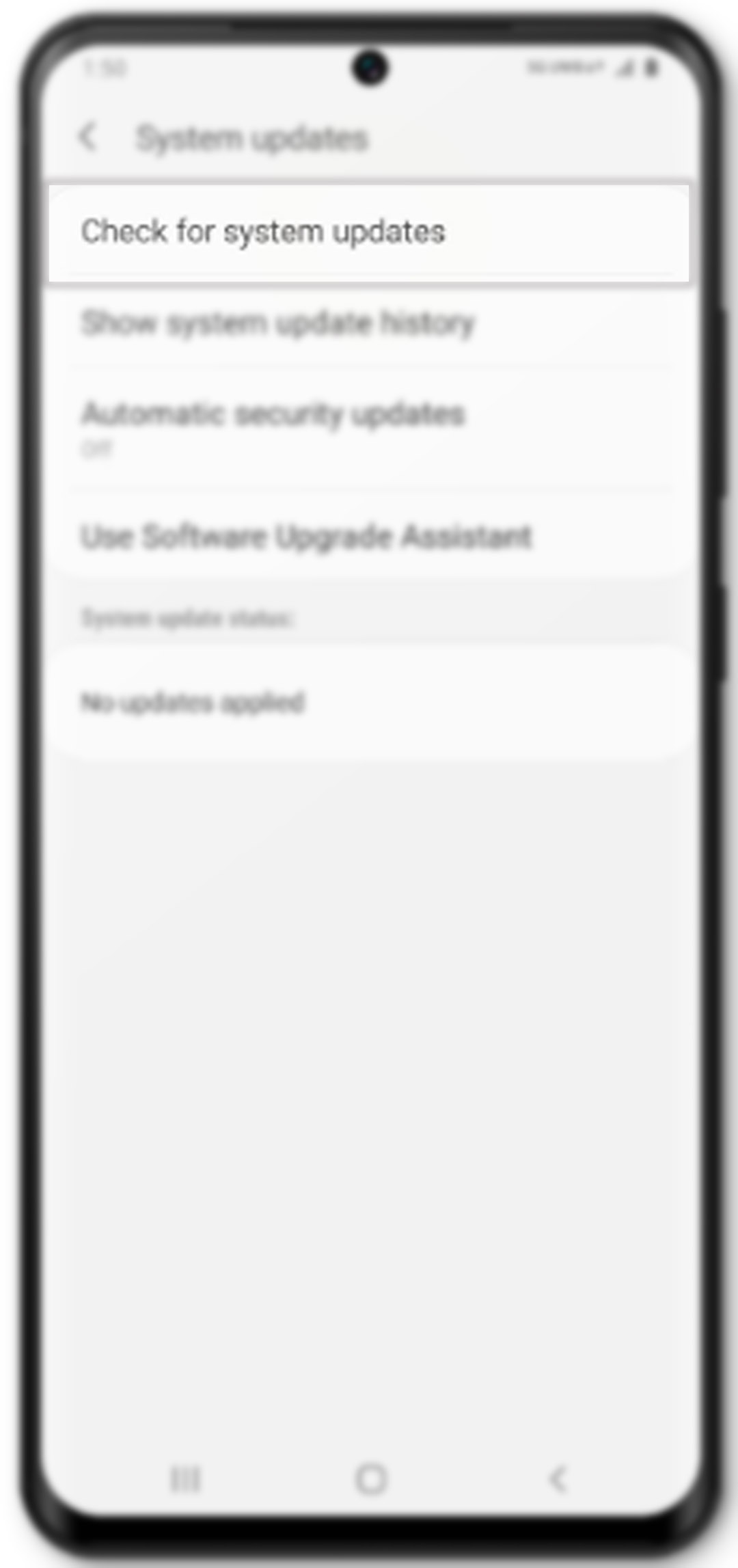 galaxy s20 auto rotate not working - update phone software