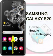 how to enable usb debugging on galaxy s20