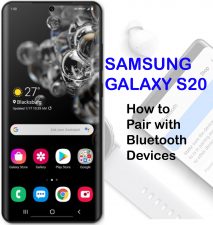 how to pair galaxy s20 with bluetooth devices