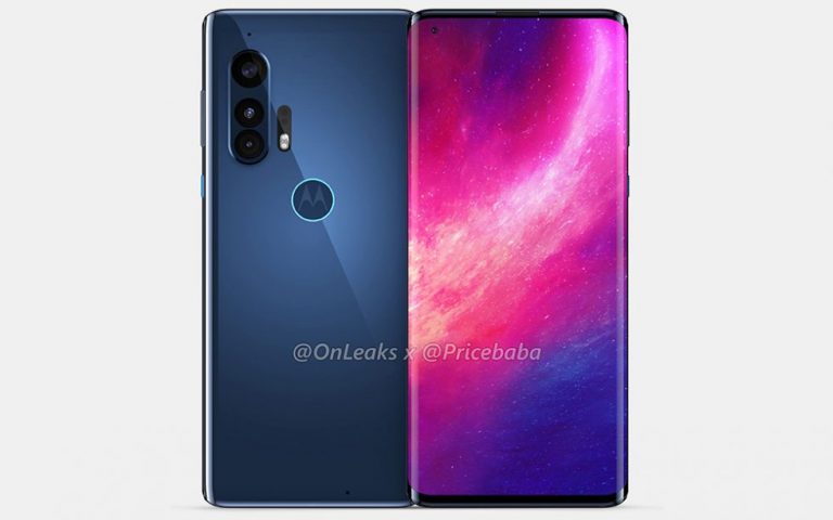 Moto Edge+ Render Leaks Out With a Triple Camera