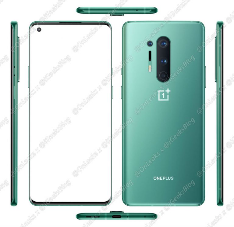 Renders of the OnePlus 8 Pro Leaked With Quad-Cameras and No Headphone Jack