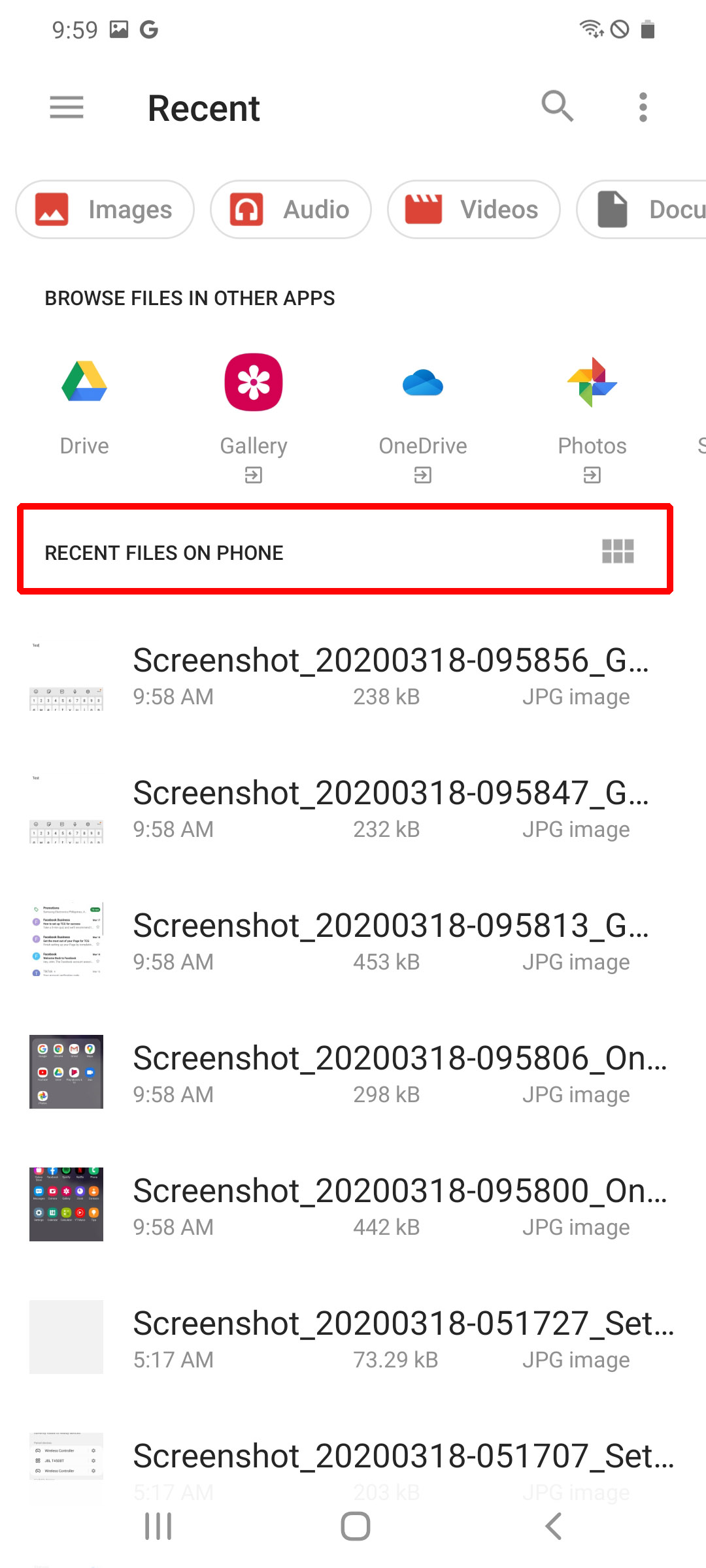 send email with attachment on galaxy s20 - select file attachment