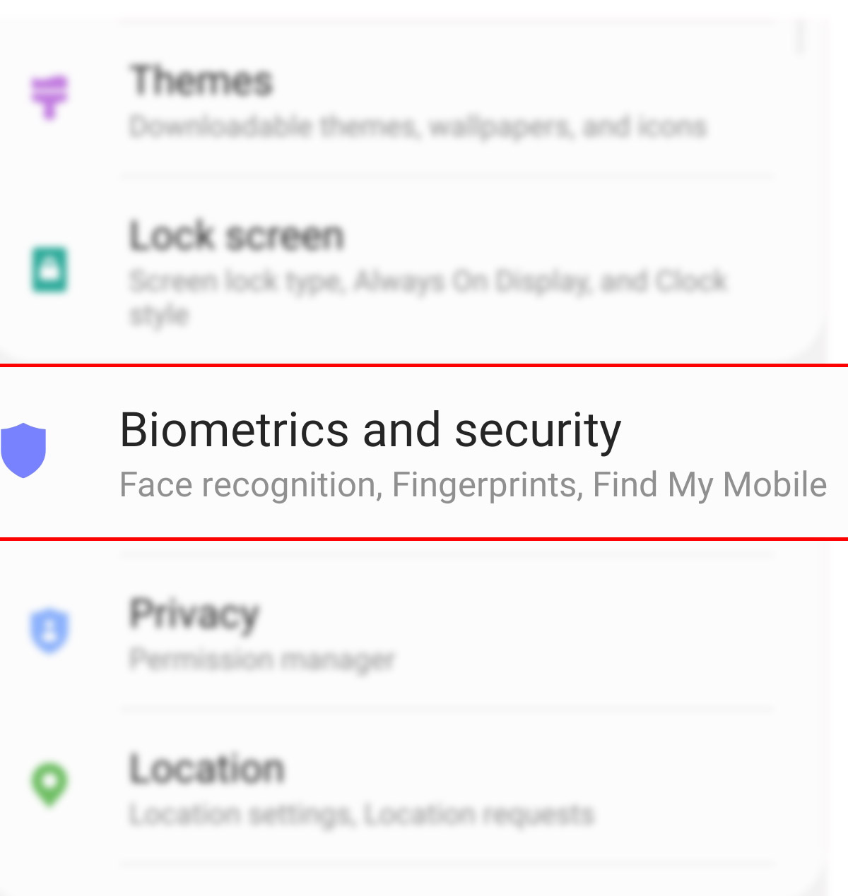 activate find my mobile remote control galaxy s20 - biometrics and security
