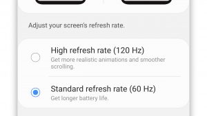 How To Change Galaxy S20 Refresh Rate For Better Motion Smoothness