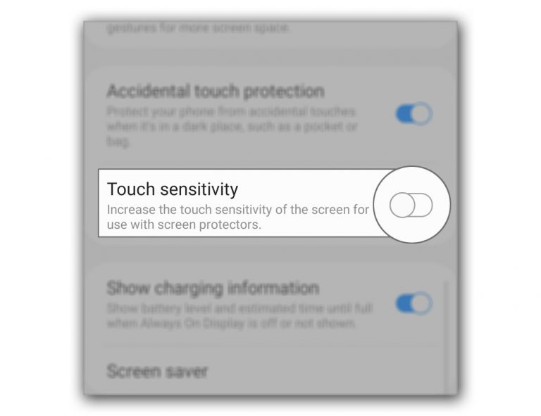 How To Improve Touchscreen Sensitivity On Galaxy S20