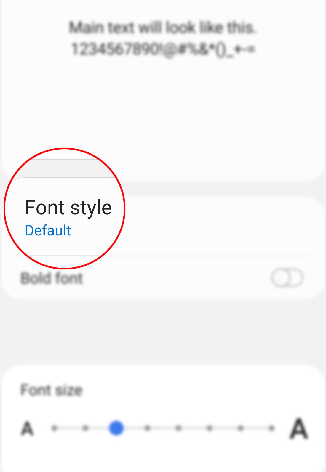 download new fonts on galaxy s20 - font style
