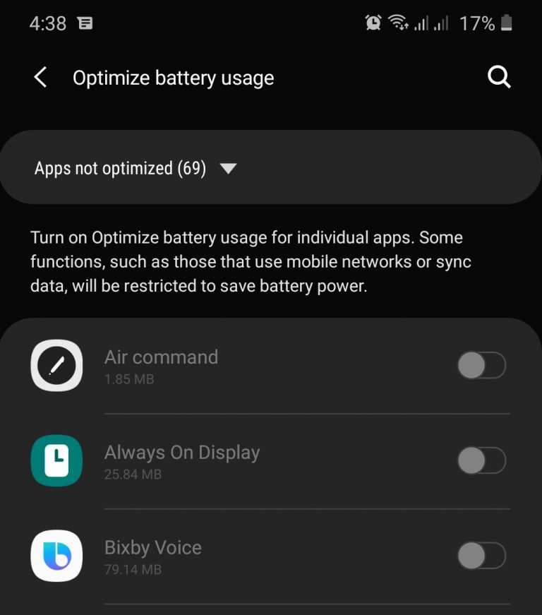 How To Optimize Battery Usage On Samsung Galaxy