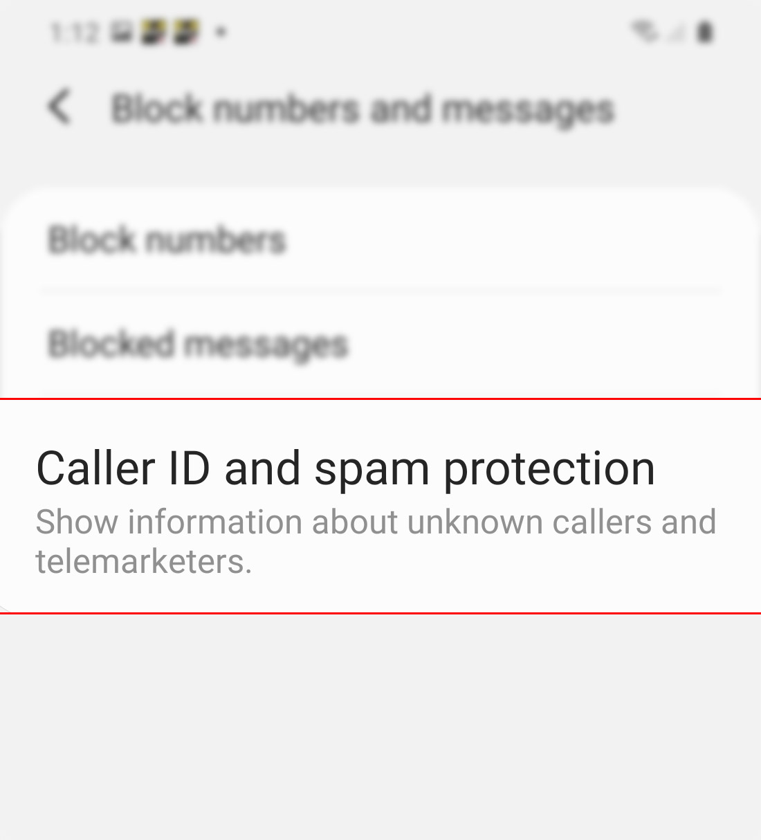 identify spam and scam callers on galaxy s20 - caller ID and spam protection