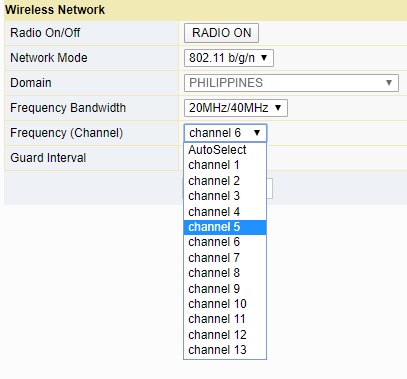 router channels