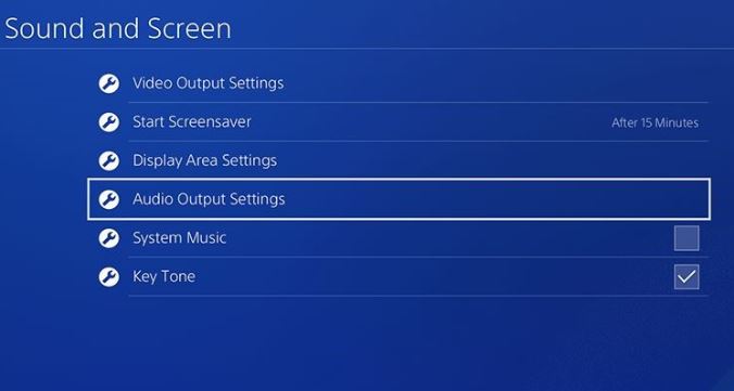 Audio Devices settings