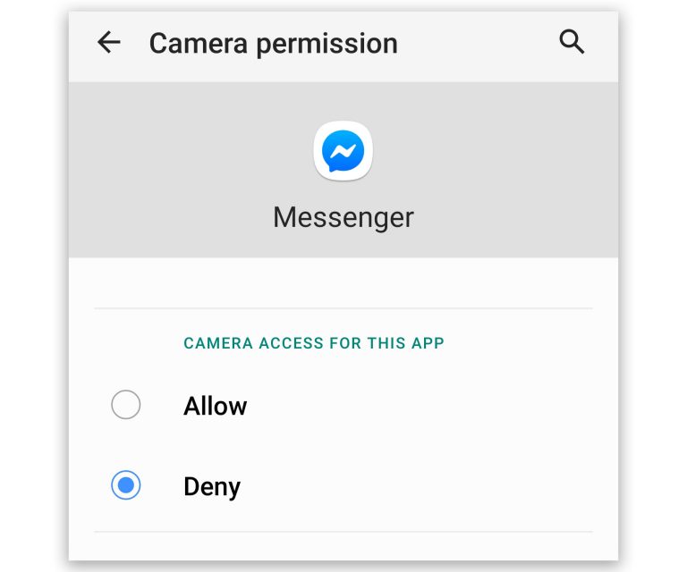 Camera Won’t Work On Messenger During Video Call