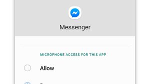 Messenger Microphone Not Working During Video Calls