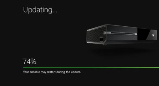 Xbox One software update 1