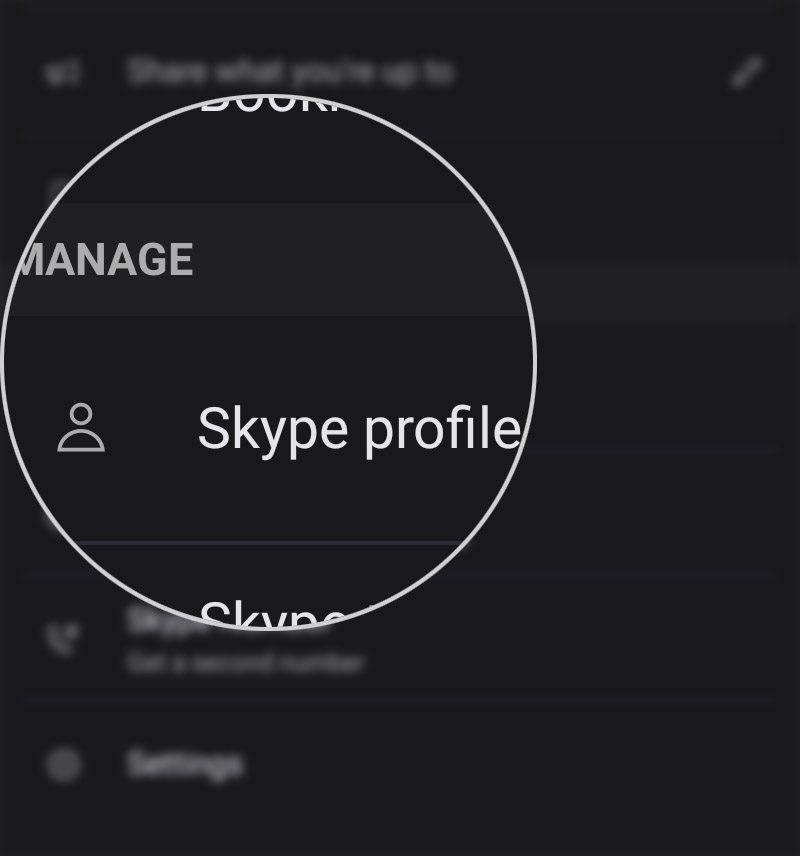 add new phone number galaxy s20 skype-manage profile