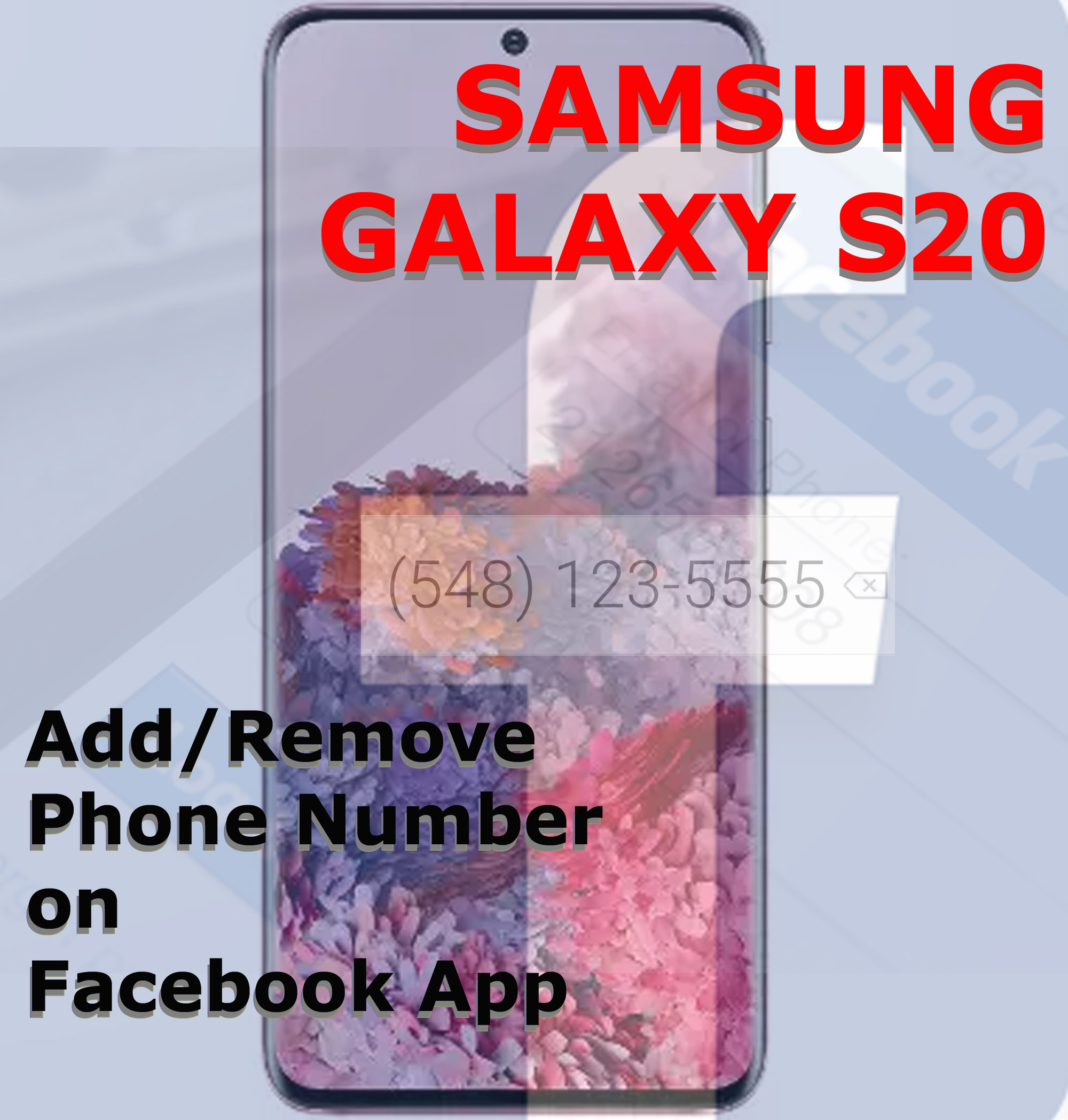 Number facebook from phone remove How to